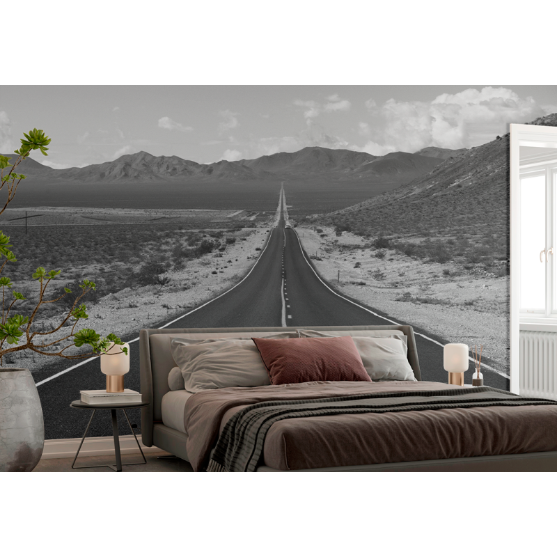 Murale photographique d'autoroute