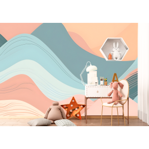 Mur photo des Dunes Pastel