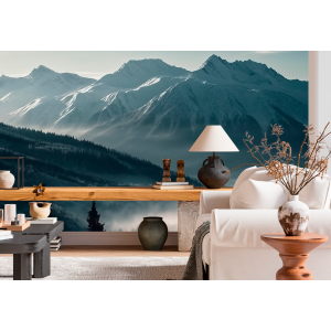 Fotomural Paisaje Montañas...