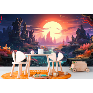 Fairy Sunset Photomural