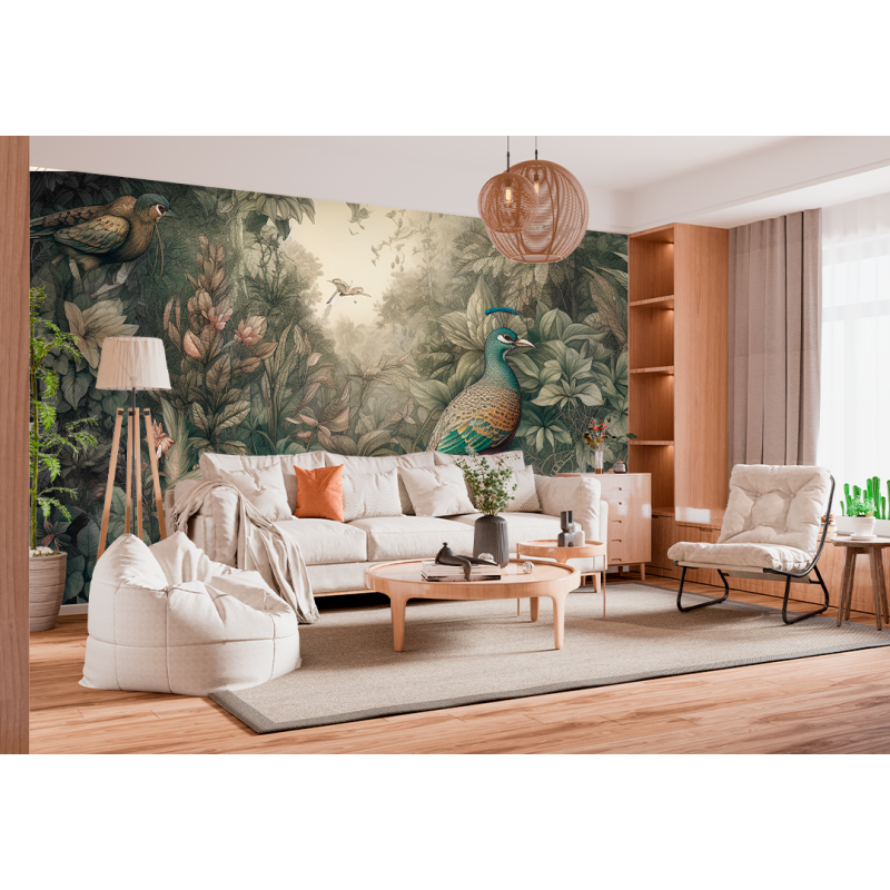 Papier peint Faune tropicale