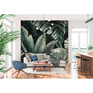 Tropische Flora Wandbild