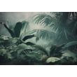 Tropical Wall Mural Misty Green