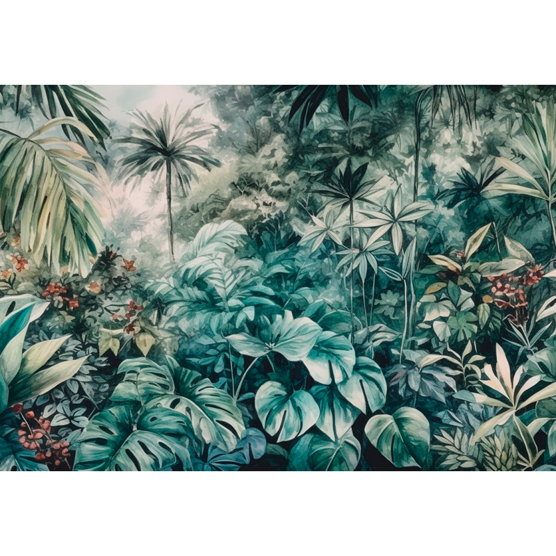 Fotomural Tropical Verde