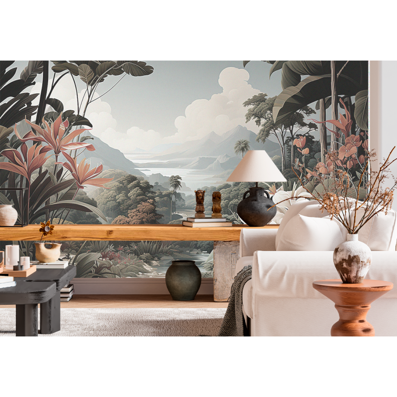 Tropical Paradise Wall Mural