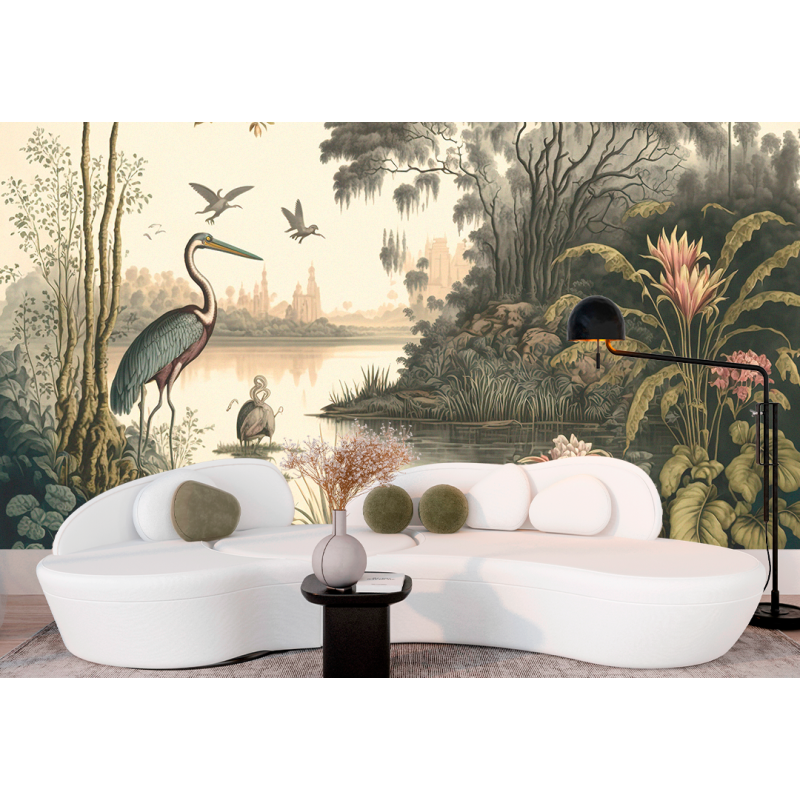 Fotomurale Racconto Tropicale