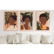 Decorative Print: Tropical Women