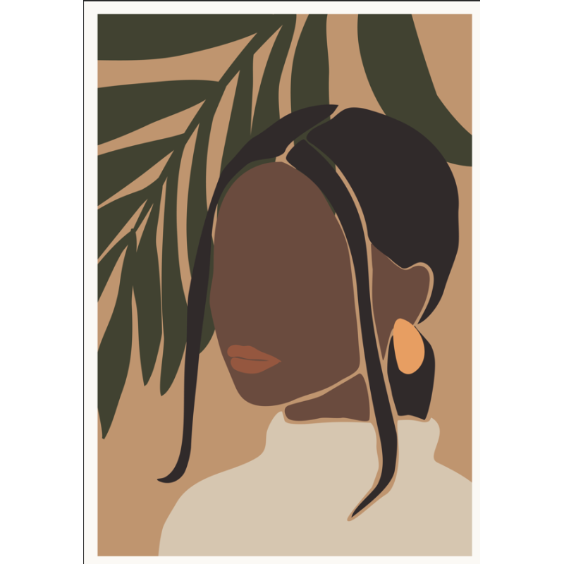 Decorative Print: Tropical Women