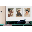 copy of Dekorative Doggies Schwarz und Weiß Wandkunst