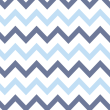 Papier peint Zig Zag Blue Duo