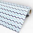 Papier peint Zig Zag Blue Duo