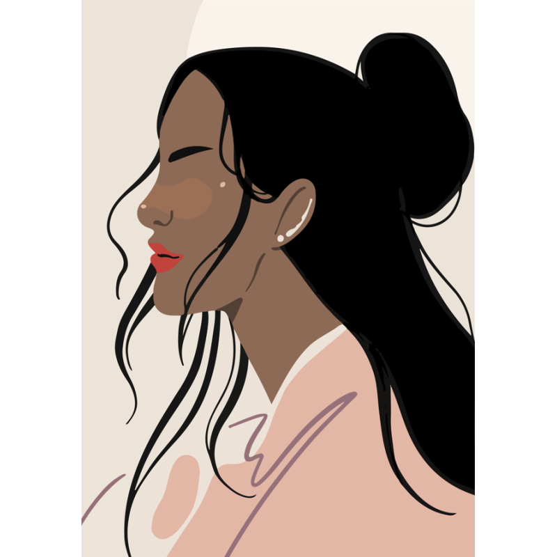 copy of Dekorative Doggies Schwarz und Weiß Wandkunst