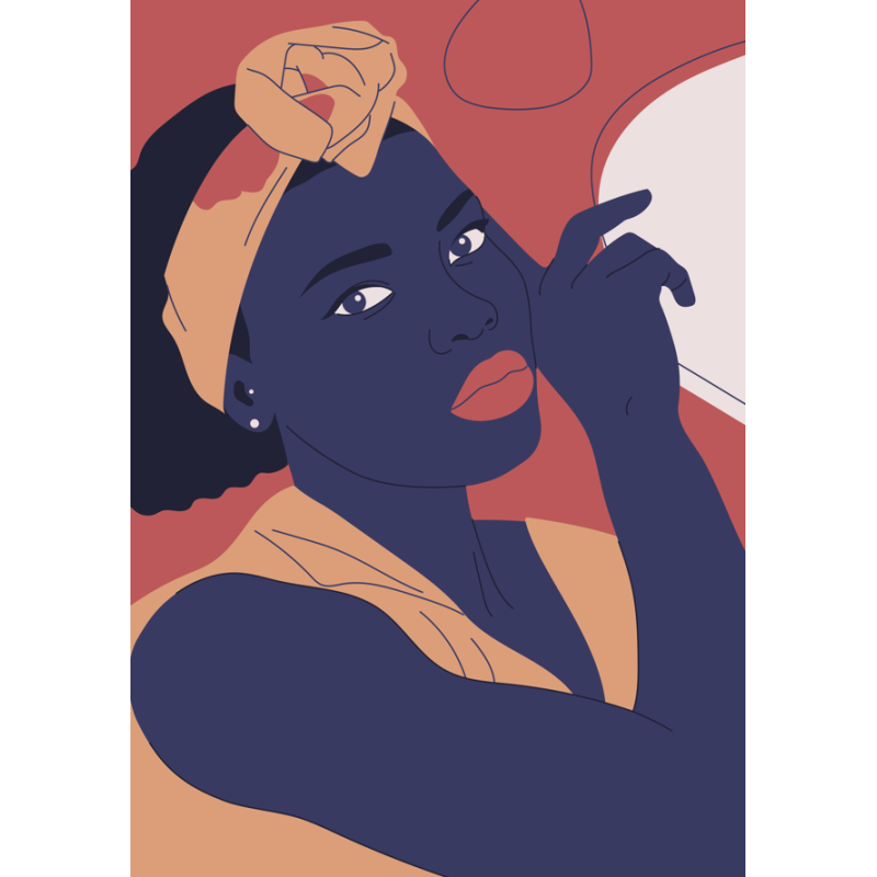 copy of Chiens décoratifs en noir et blanc