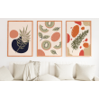 Decorative Modern Orange Panel