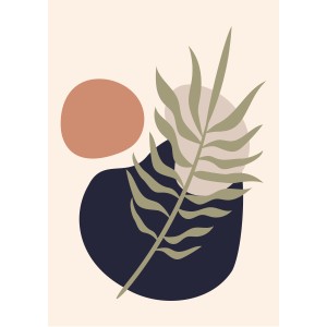 Decorative Modern Orange Panel