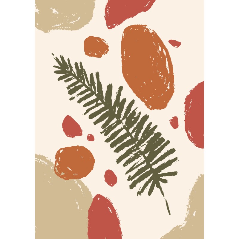 Stampa Decorativa Moderna di Kiwi