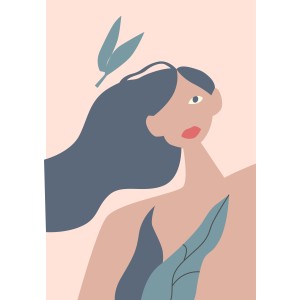 Dekorative Moderne Feminine...