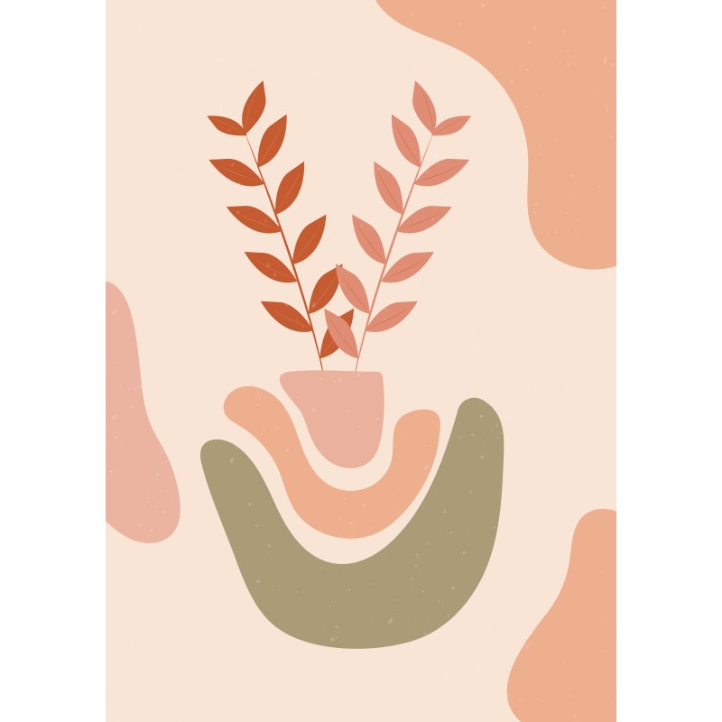 Affiche Décorative Boho Moderne