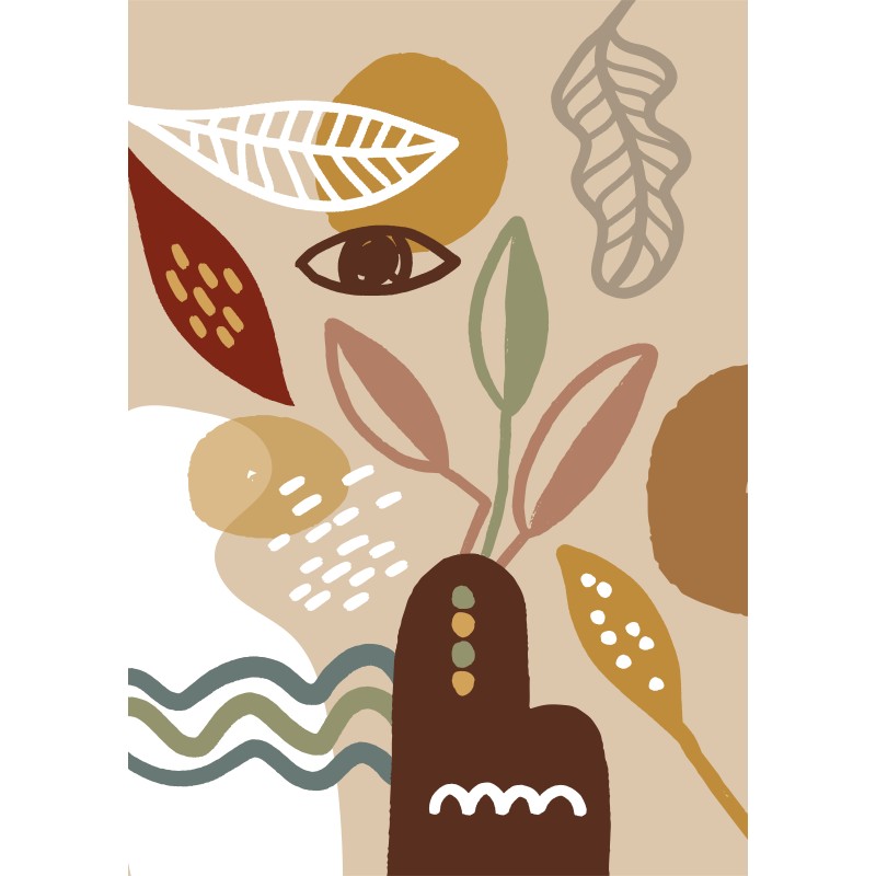 Modern Abstract Decorative Print