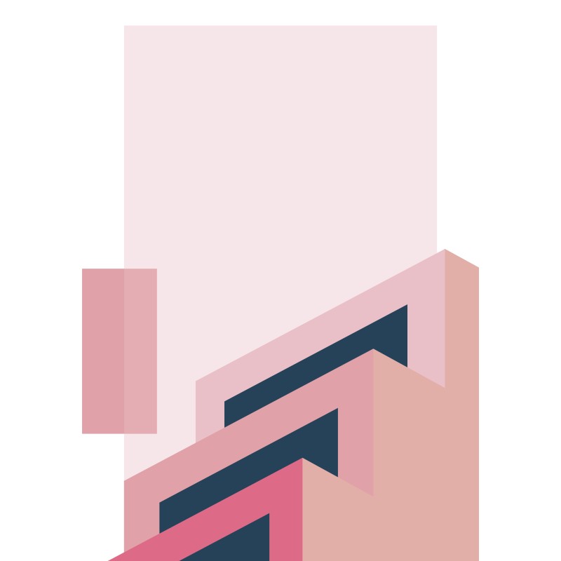 Decorative Minimalist Architecture Print 7