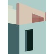 Dekorative Minimalistische Architektur-Druck 12