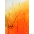 Dekorative Blatt Textur Orange