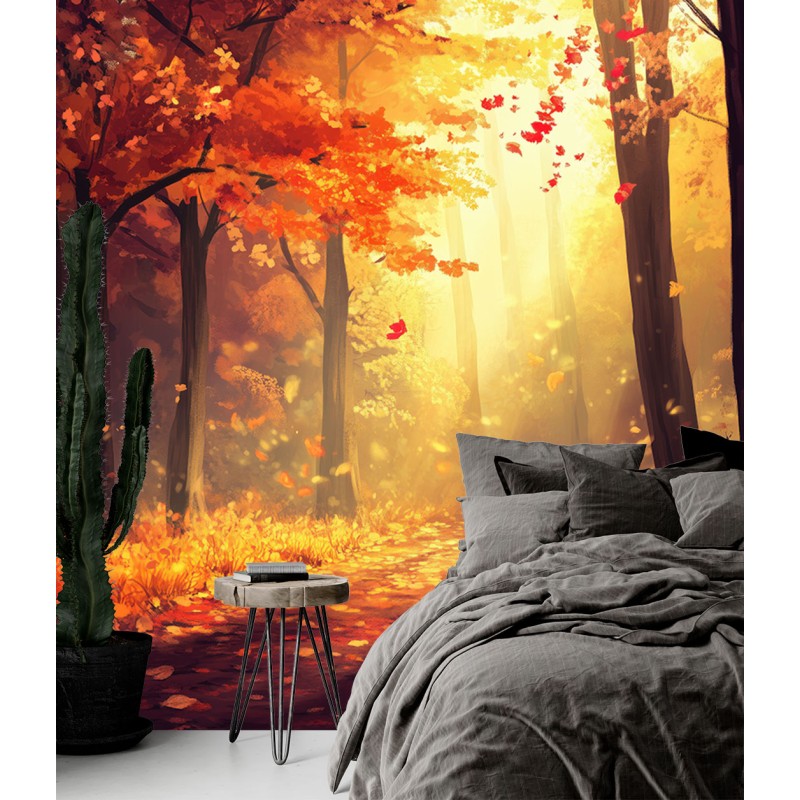 Fotomural Paisajes Bosque Otoñal