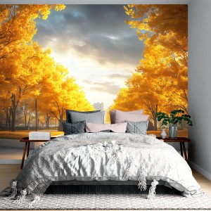 Yellow Trees Landscape...