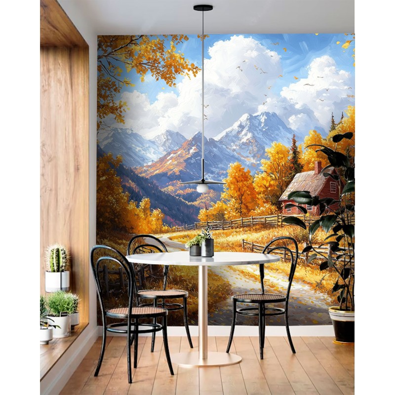 Fototapeten Mit Ländlicher Landschaft