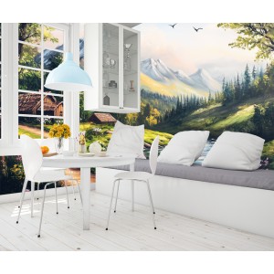Fotomurali Paesaggio Valle...