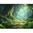 Fotomural Paisaje Bosque Místico