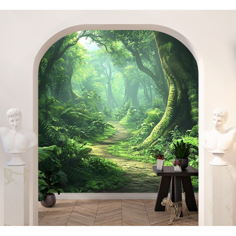 Fotomurali Paesaggio Della Foresta Pluviale Tropicale