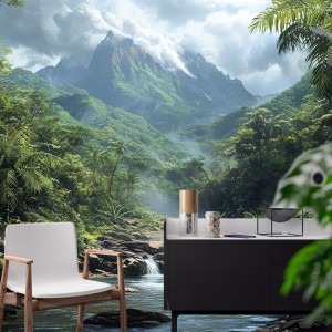 Muraux Paysage Cascade...