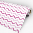 Papel pintado Zig Zag Duo Rosa