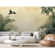 Fresque Murale Paysage Palmiers Tropicaux
