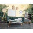 Fresque Murale Paysage Palmiers Tropicaux