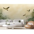 Fotomural Paisaje Tropical Con Aves