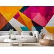 Fotomurale Artistico Astrazione Lineare