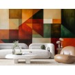 Geometric Harmony Artistic Photomural