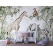 Fresque Murale Enfant Wild Adventures