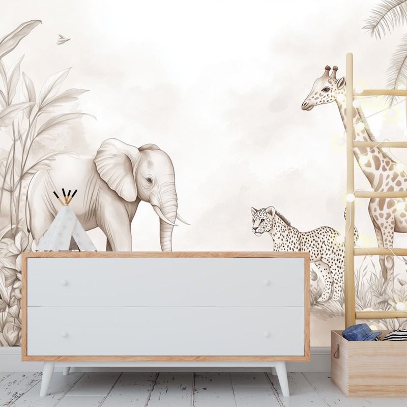 Fotomural Infantil África