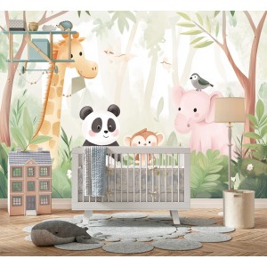 Fresque Murale Enfant Happy...