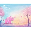 Fresque Murale Enfant Dumbo