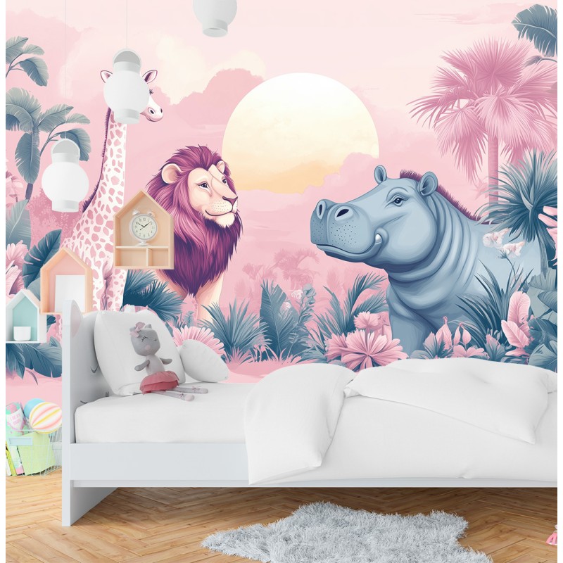 Fotomural Infantil Rey De La Selva