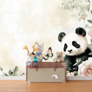 Fotomural Infantil Panda y...