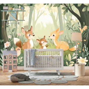 Eichhörnchen Familie Kinder...