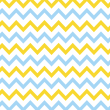 Blue and Yellow Zig Zag Wallpaper