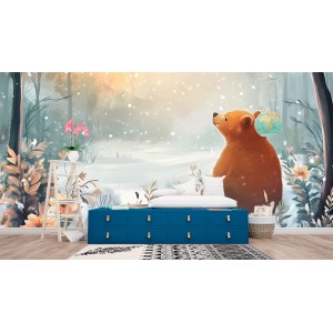 Fresque Murale Enfant Sur...