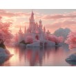 Fresque Murale Enfants Enchanted Pink Lake