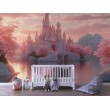 Fresque Murale Enfants Enchanted Pink Lake